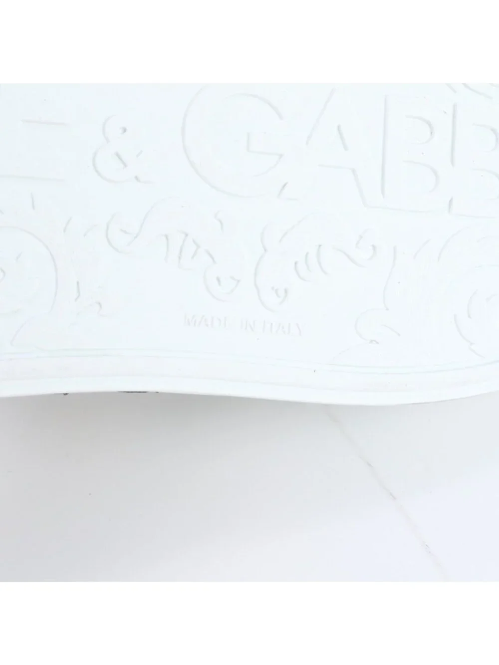 Dolce & Gabbana D&G Portofino Leather Low Cut Sneakers 37.5 Equivalen